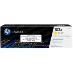 Toner HP 202X Amarillo CF502X para LaserJet M254 M281 y M280