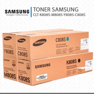 Pack 4 tóner (HP CLT-808S) Samsung CLT-808S
