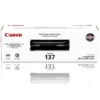 Tóner Canon 137 negro original en caja sellada vista frontal