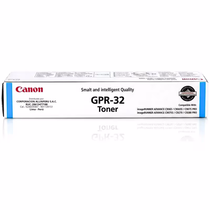 Toner Canon GPR-32 cyan original imageRUNNER ADVANCE C9280 C9270 C9075 sellado