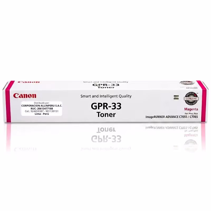 Toner Canon GPR-33 magenta original para ImageRUNNER ADVANCE C7065 C7055