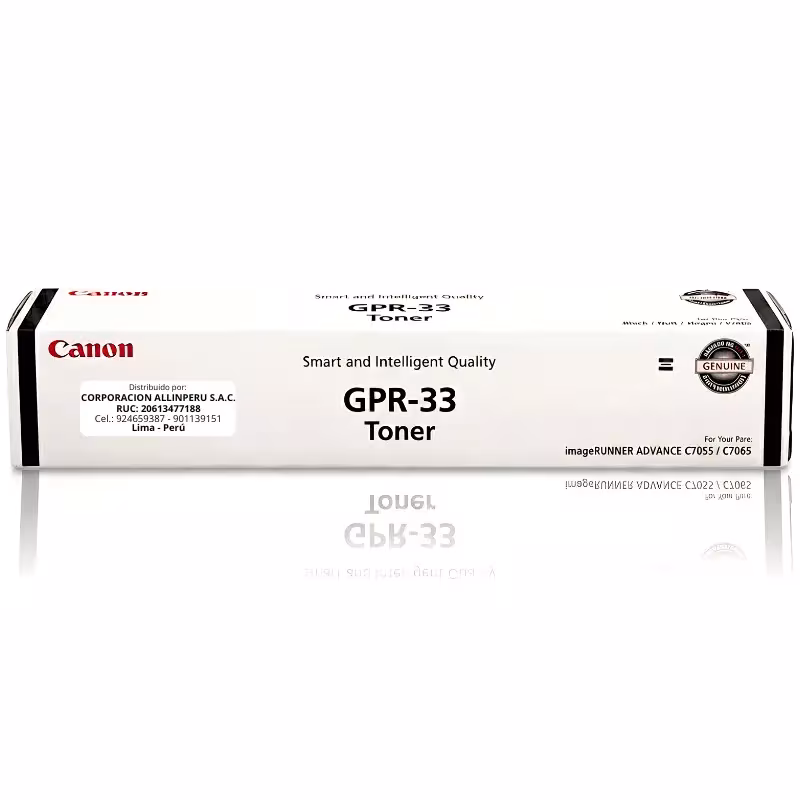 Toner Canon GPR-33 negro original para ImageRUNNER ADVANCE C7065 C7055