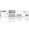 Toner Canon GPR-34 negro original para imageRUNNER iR2535 iR2545 — vista frontal