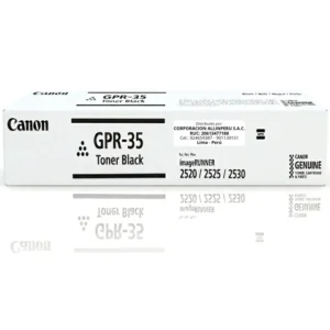 Tóner Canon GPR-35 negro original para imageRUNNER 2525 y 2530