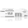 Toner Canon GPR-38 negro original para iR ADV 6055 6065 6075 vista frontal