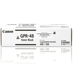 Tóner Canon GPR-48 negro original para imageRUNNER ADVANCE 400iF 500iF