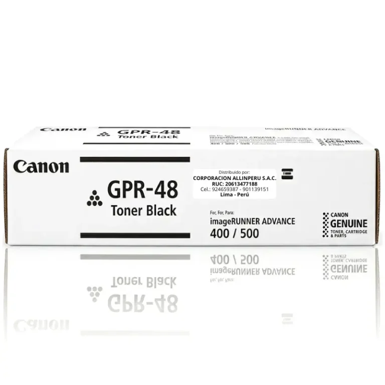 Tóner Canon GPR-48 negro original para imageRUNNER ADVANCE 400iF 500iF