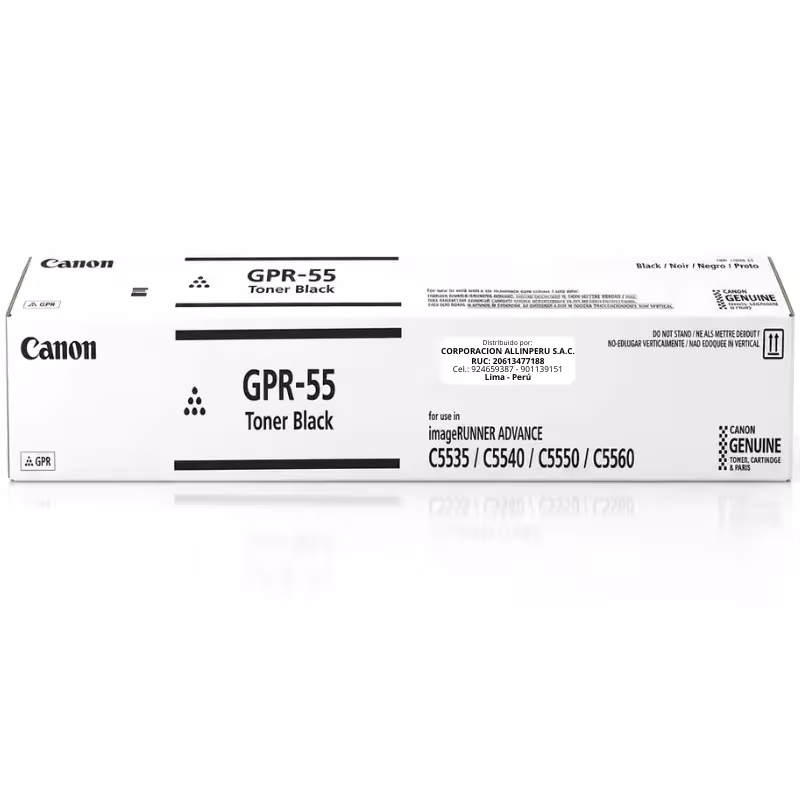 Toner Canon GPR-55K negro original 69000 paginas imageRUNNER ADVANCE C5560i C5550i