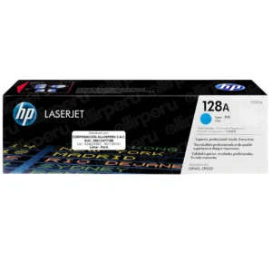 Toner HP 128A Cian CE321A para LaserJet Pro CM1415 CP1525