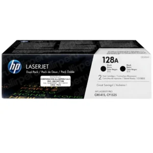 Toner HP 128A Negro CE320AD para LaserJet Pro CM1415 CP1525