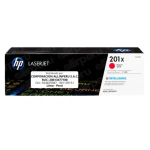 Toner HP 201X Magenta CF403X para LaserJet M277 M252 M274 original