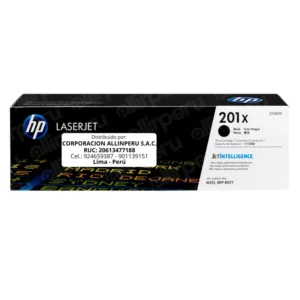 Toner HP 201X Negro CF400X para LaserJet M277 M252 M274