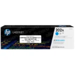 Toner HP 202A Cian CF501A para LaserJet Pro M254 M280 y M281