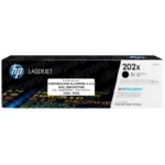 Toner HP 202X Negro CF500X para LaserJet M254 M281 y M280