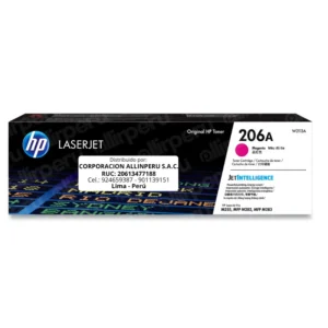 Tóner HP 206A Magenta W2113A - M255 M282 M290