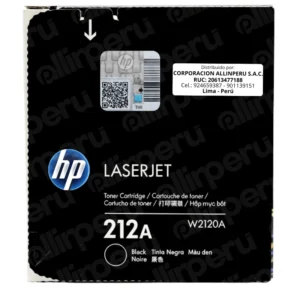 Tóner HP 212A Negro W2120A