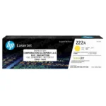 Toner HP 222A Amarillo W2222A para LaserJet 3203, 3288, 3303, 3388