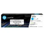 Toner HP 222A Cyan W2221A para LaserJet 3203, 3288, 3303, 3388
