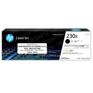 Tóner HP 230X Negro W2300X LaserJet 4203 4303