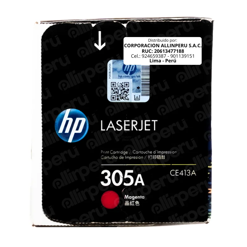 Toner HP 305A Magenta CE413A LaserJet Pro M451 M475 M351 M375