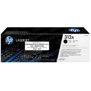 Toner HP 312A Negro CF380A para LaserJet Pro M476