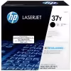 Foto de tóner HP 37Y negro CF237Y original de capacidad extra alta en vista frontal