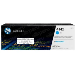 Toner HP 414X Cian W2021X para LaserJet M479 M454