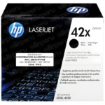 Toner HP 42X Negro Q5942X para LaserJet 4250 4350