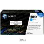 Toner HP 504A Cian CE251A para LaserJet CM3530 CP3525