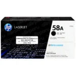 Toner HP 58A Negro CF258A para LaserJet M304 M404 M428