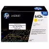 Toner HP 643A Amarillo Q5952A original para LaserJet 4700