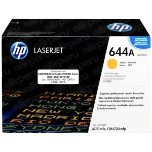 Toner HP 644A Amarillo Q6462A para LaserJet 4730 CM4730