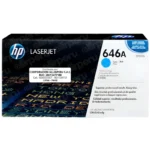 Toner HP 646A Cian CF031A para LaserJet CM4540