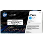 Toner HP 654A Cian CF331A para LaserJet Enterprise M651