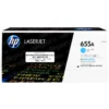 Toner HP 655A Cian CF451A para LaserJet M652 M653 M681 M682