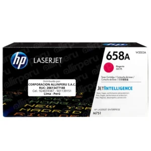 Toner HP 658A Magenta W2003A para LaserJet M571