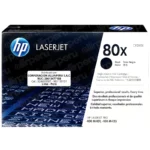 Tóner HP 80X Negro CF280X para LaserJet 400 M401 M425