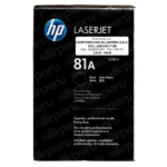 Toner HP 81A Negro CF281A para LaserJet M630 M604 M605 M606 M625 - Imagen 2