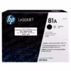 Toner HP 81A negro CF281A original vista frontal
