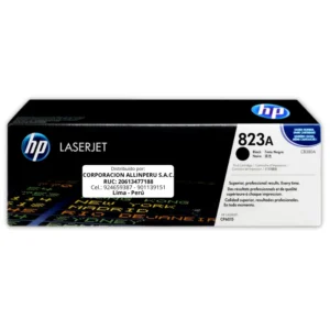 Toner HP 823A negro CB380A original vista frontal