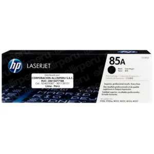 Toner HP 85A Negro CE285A para LaserJet Pro P1102 M1132 M1212 M1214 M1217