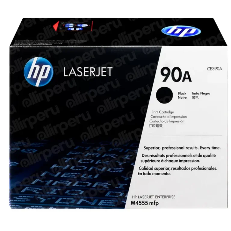 Toner HP 90A CE390A Negro LaserJet 600 M602 M603 M4555