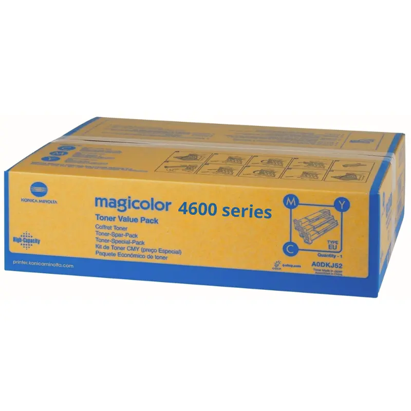Toner Konica Minolta T4690 Magenta, Cian, Yellow 4690 A0DKJ52 Toner Konica Minolta T4690 Magenta, Cian, Yellow 4690 A0DKJ52