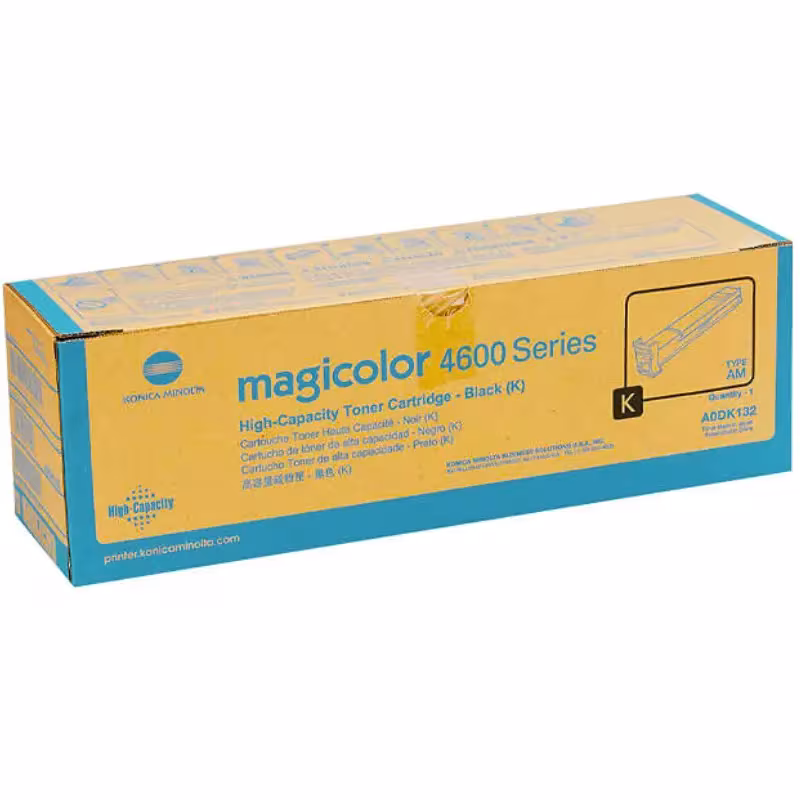 Toner Konica Minolta T4690K A0DK152 4690 Color Negro