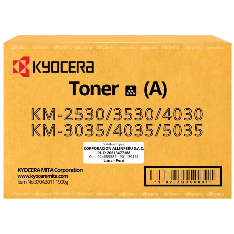 Toner Kyocera 370AB011 Negro 34.000 Páginas para KM-2530
