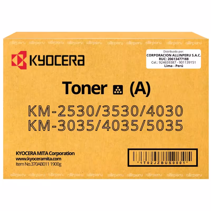 Toner Kyocera KM-2530 Negro para Mita KM-3035, KM-4030 Toner Kyocera KM-2530 Negro para Mita KM-3035, KM-4030
