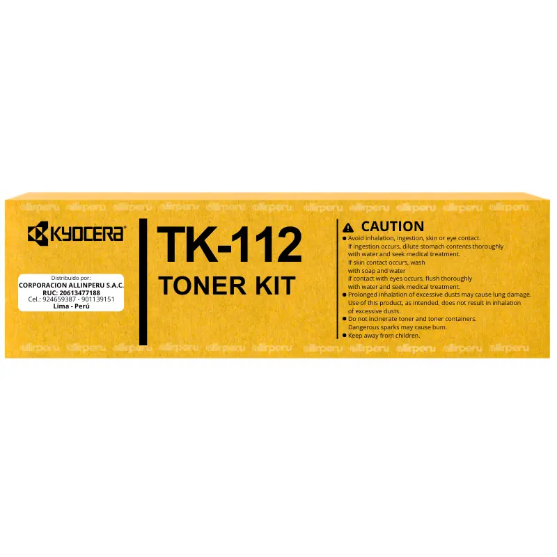 Toner Kyocera TK-112 Negro para FS-720, FS-820 TK112