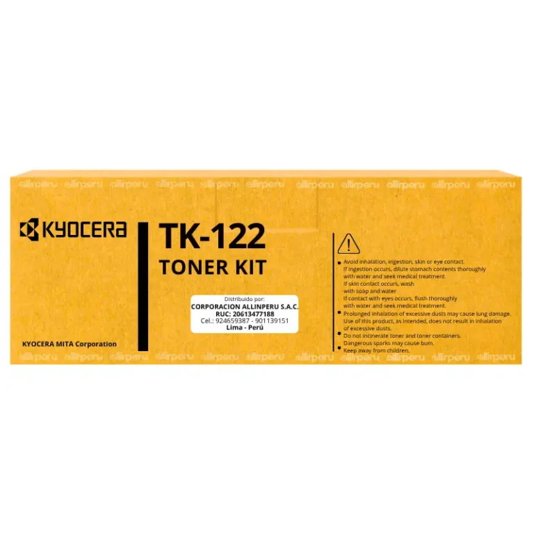 Toner Kyocera TK-122 Negro para Ecosys FS-1030D, FS-1030DN
