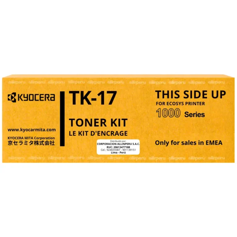Toner Kyocera TK-17 Negro para FS-1000, FS-1010 TK17