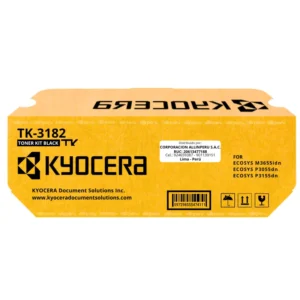 Toner Kyocera TK-3182 Negro para Ecosys P3055dn TK3182